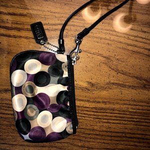 Authentic Coach Wristlet